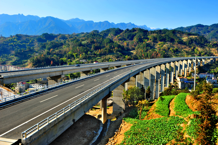 湖北省高速公路风采照片